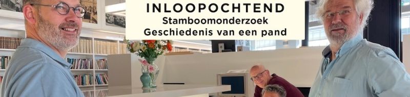 Inloopochtend Stamboom en Historisch Onderzoek 